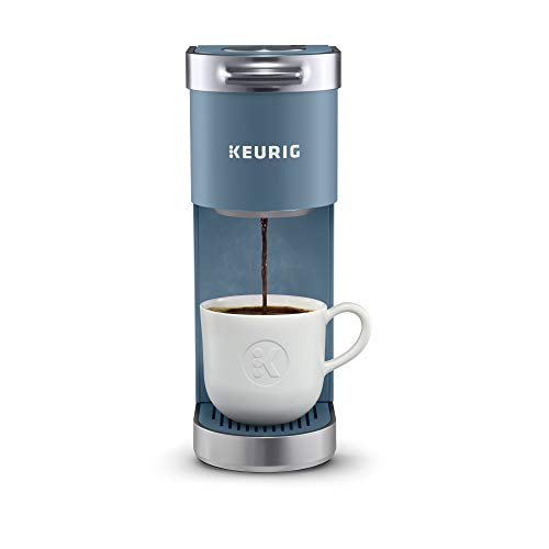 Book Cover Keurig K-Mini Plus Coffee Maker, Single Serve K-Cup Pod Coffee Brewer, Comes With 6 to12 Oz Brew Size, K-Cup Pod Storage, and Travel Mug Friendly, Evening Teal