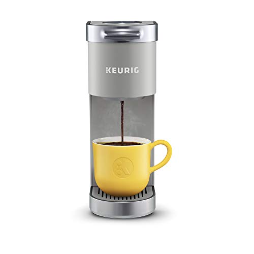 Book Cover Keurig K-Mini Plus Coffee Maker, Single Serve K-Cup Pod Coffee Brewer, Comes With 6 to 12 Oz. Brew Size, K-Cup Pod Storage, and Travel Mug Friendly, Studio Gray