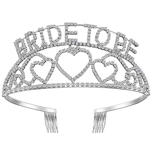 FANDAMEI Bride to Be Crown Tiara