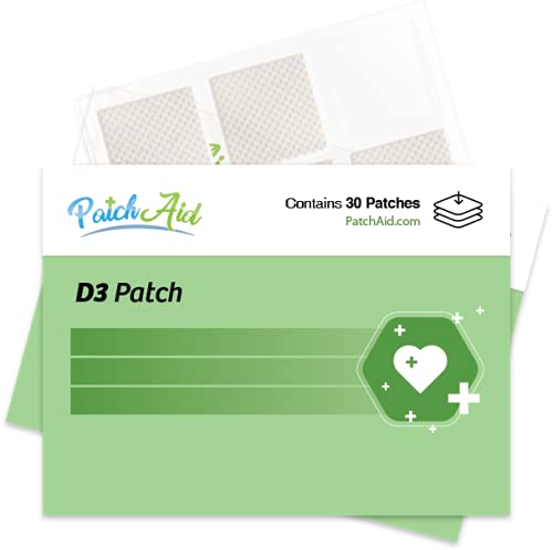 Book Cover PatchAid D3 Topical Patch (30-Day Supply)