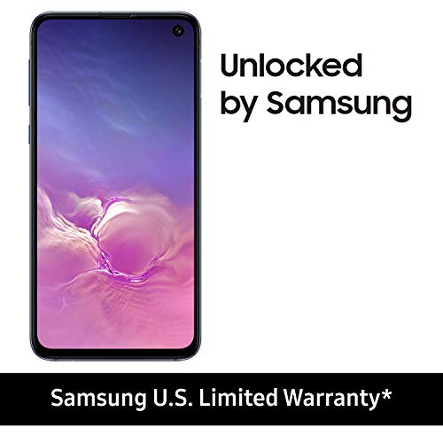 Samsung Galaxy S10e Factory Unlocked Phone with 256GB (U.S. Warranty), Prism Black - SM-G970UZKEXAA