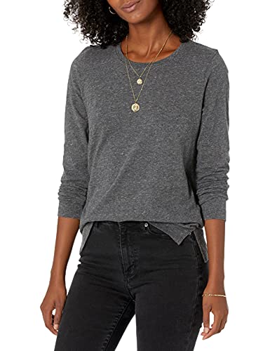 Amazon Brand - Goodthreads Women's Vintage Cotton Long-Sleeve Crewneck T-Shirt