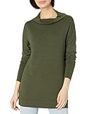 Amazon Brand - Daily Ritual Women's Cozy Knit Modern Funnel-Neck Tunic