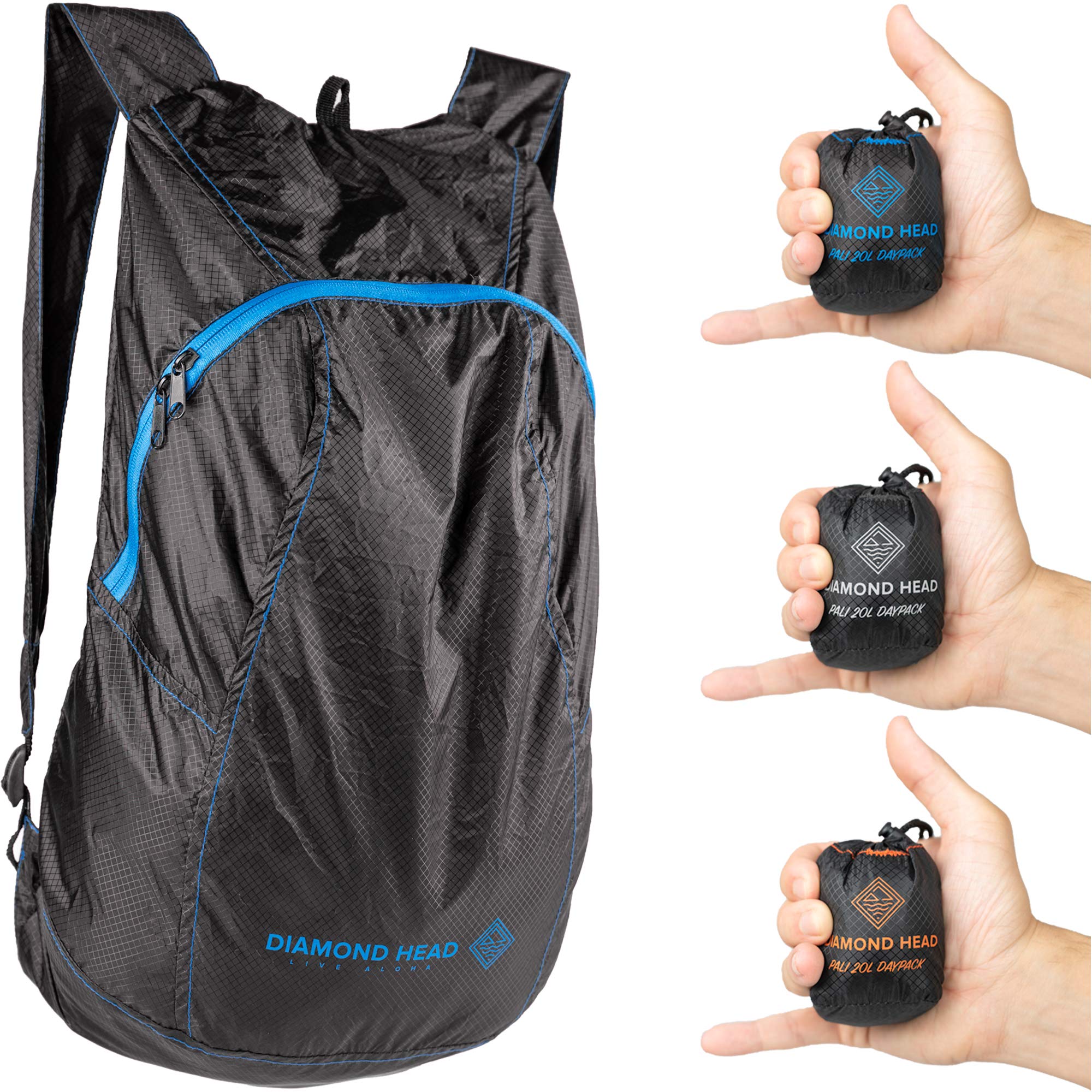 Diamond Head Equipment | Pali 20L Daypack | Ultralight Packable Backpack | 2.3 Ounces