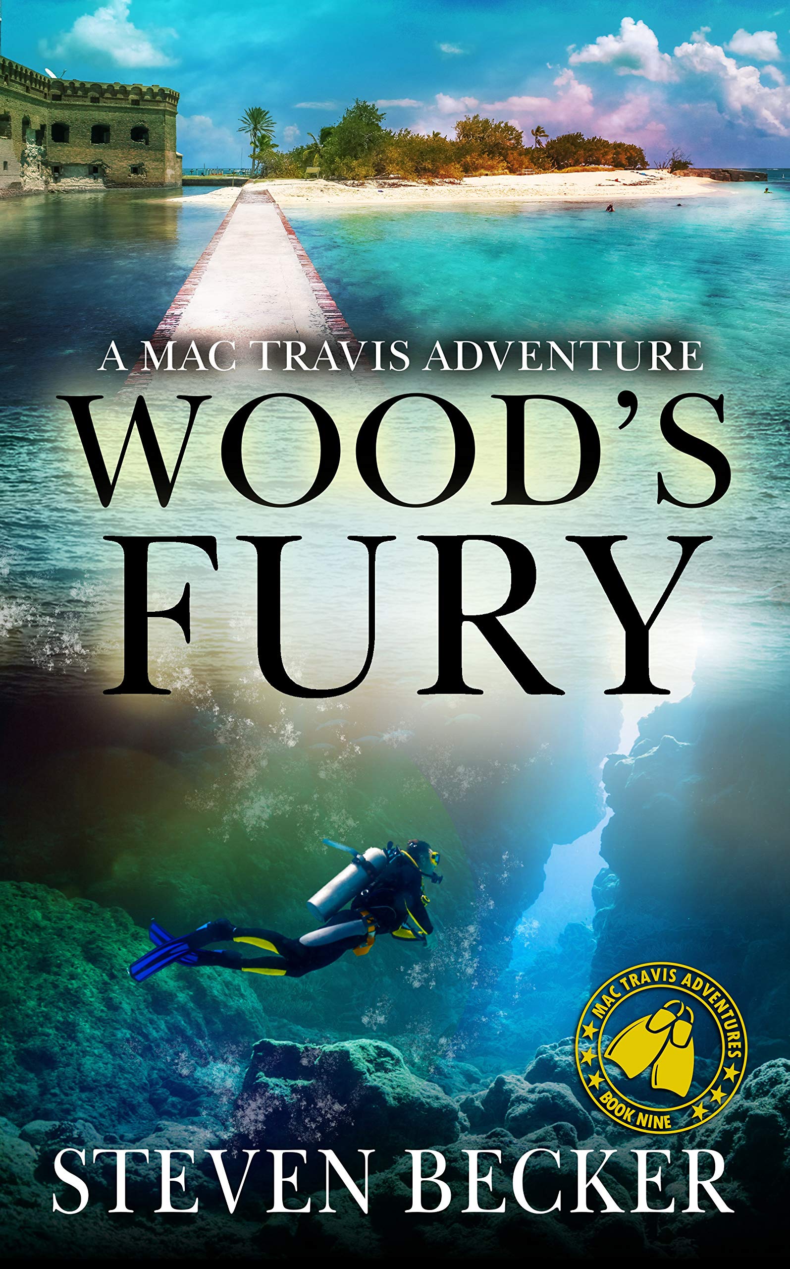Wood's Fury: Action & Adventure in the Florida Keys (Mac Travis Adventure Thrillers Book 9)