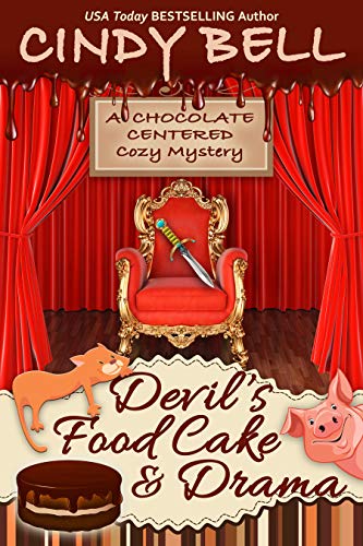 Book Cover Devil's Food Cake and Drama (A Chocolate Centered Cozy Mystery Book 14)