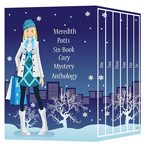 Book Cover Meredith Potts Six-Book Cozy Mystery Anthology