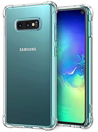 Book Cover Comsoon for Samsung Galaxy S10e Case, [Shock Absorption][Crystal Clear] Soft TPU Bumper Slim Protective Case Cover Anti-Scratch with 4 Corners Protection for Galaxy S10 E 5.8 inch 2019
