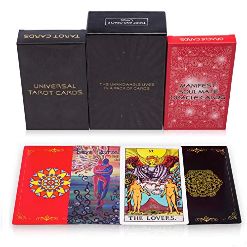 MandAlimited Tarot Cards Deck and Manifest - Soul Mate Oracle Cards
