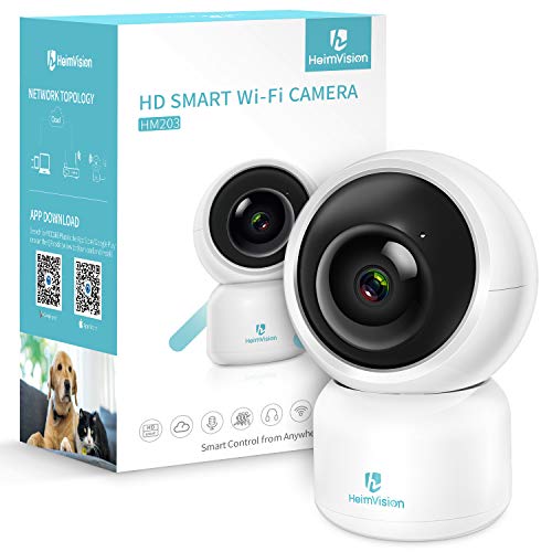 Book Cover heimvision HM203 1080P Security Camera with Smart Night Vision/Ptz/Two-Way Audio, 2.4GHz Wireless Home Surveillance IP Camera for Baby/Elder/Pet/Nanny Monitor, Cloud Service/Microsd Support