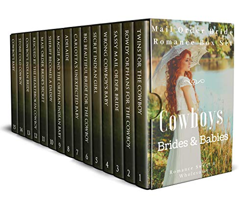 Book Cover Cowboys Brides and Babies: A Mail Order Bride Romance Box Set