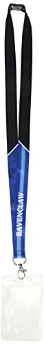 Harry Potter Unisex-Adult's Ravenclaw Lanyard Novelty, Blue, One Size