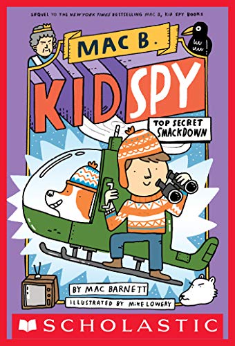 Book Cover Top Secret Smackdown (Mac B., Kid Spy #3)