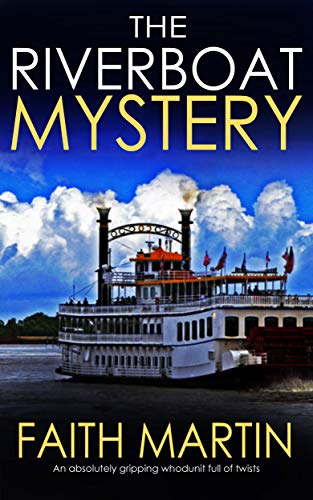 Book Cover THE RIVERBOAT MYSTERY an absolutely gripping whodunit full of twists