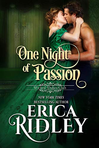 Book Cover One Night of Passion (Wicked Dukes Club Book 3)