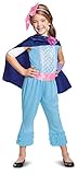 Disguise Disney Pixar Bo Peep Toy Story 4 Classic Girls' Costume, Blue, Medium (7-8)