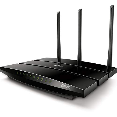 TP-Link AC1900 Smart WiFi Router - High Speed MU- MIMO Router, Dual Band, Gigabit, VPN Server, Beamforming, Smart Connect, Works with Alexa (Archer A9)