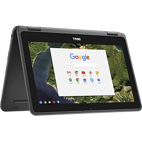 Book Cover Newest Dell 3189 Convertible Chromebook 11.6 inches HD IPS Touchscreen, Intel Celeron N3060 Up to 2.48GHz, 4GB Ram 32GB SSD, HDMI, WiFi, Webcam, Chrome OS- (Renewed)