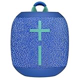Ultimate Ears WONDERBOOM 2, Portable Wireless Bluetooth Speaker, Big Bass 360 Sound, Waterproof/Dustproof IP67, Floatable, 100 Ft Range - Bermuda Blue