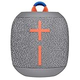 Ultimate Ears WONDERBOOM 2, Portable Wireless Bluetooth Speaker, Big Bass 360 Sound, Waterproof/Dustproof IP67, Floatable, 100 Ft Range - Crushed Ice Grey, Single