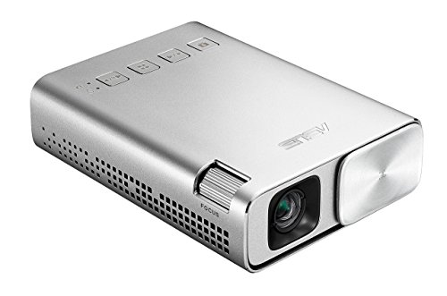 ASUS ZenBeam E1 Pocket LED Projector, 150 Lumens, 6000mAh Battery, 5-hour Projection, Power Bank, Auto Keystone Correction, HDMI/MHL (Renewed)