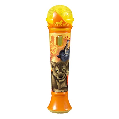 Book Cover Lion King Sing Along MP3 Microphone Sing to Built in Music Or Connect Your Audio Device & Sing to Whatever You Like