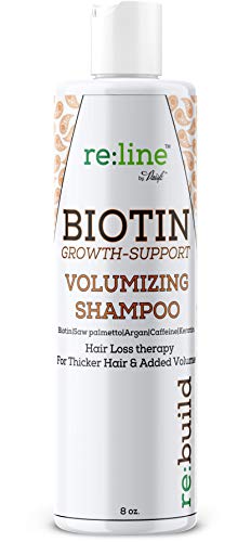 Book Cover Volumizing Biotin Hair Loss Shampoo Volume Shampoo for Hair Growth All Natural Thickening for Thinning Hair Loss Treatment Sulfate Free for Color Treated Hair for Women & for Men