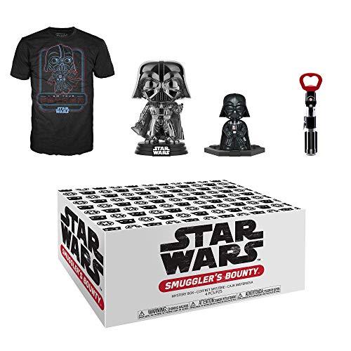 Book Cover Funko Star Wars Smuggler's Bounty Subscription Box, Darth Vader Theme, June 2019, 3XL T-Shirt