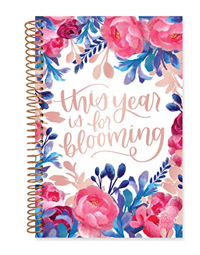 bloom daily planners 2019-2020 Academic Year Daily Planner Calendar Book - Weekly/Monthly Dated Agenda Organizer - (August 2019 to July 2020) - 6" x 8.25" - This Year is for Blooming