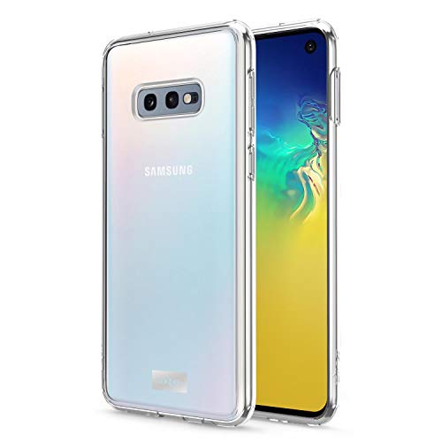 ZIZO Refine Series for Galaxy S10e Case | Ultra-Thin Cover Shockproof w/Reinforced Transparent Back Designed for 2019 5.8 Samsung S10 e (Clear)
