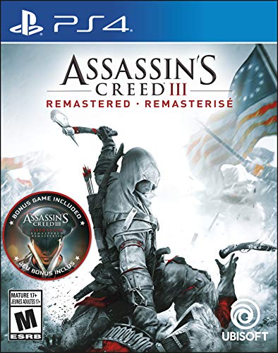 Book Cover Ubisoft Assassin's Creed III: Remastered (import version: North America) - PS4