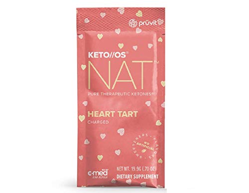 Pruvit Keto//OS NAT Heart Tart Charged (5 Single Server Packets)