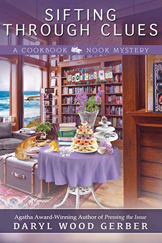 Book Cover Sifting Through Clues (A Cookbook Nook Mystery 8)