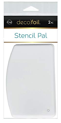 iCraft Deco Foil Stencil Pal, 3.75" x 5.2", 2 Pieces per Pack