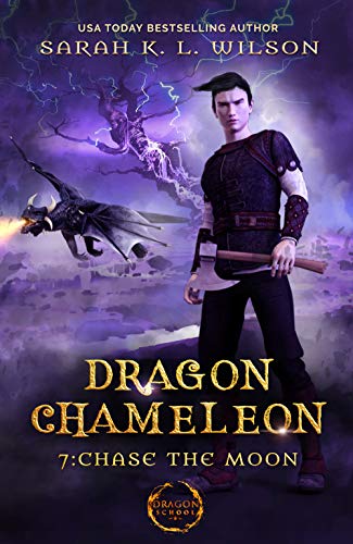 Book Cover Dragon Chameleon: Chase the Moon