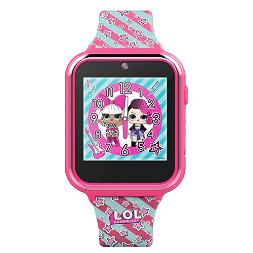 Book Cover L.O.L. Surprise! Touch-Screen Watch with Silicone Strap, Pink, 22.8 (Model: LOL4104
