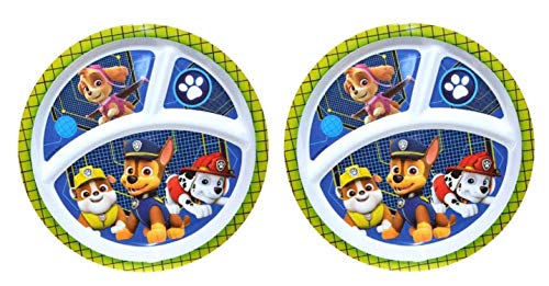 Book Cover 2-Pack Zak Designs Toddler Plate 3-Section 8