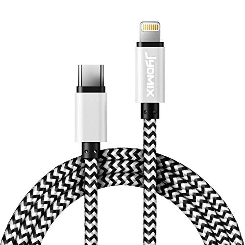 JYDMIX USB C to Lightning Cable 3FT [Apple MFi Certified] Nylon Braided Compatible with iPhone 12/12 Pro/SE 2020/11/11Pro/ X/XS/XR/XS Max / 8/8 Plus, Support Power Delivery by Type C Charger