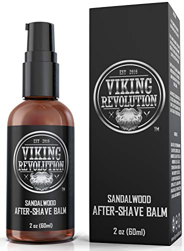 Book Cover Luxury After-Shave Balm for Men - Premium After-Shave Lotion - Soothes and Moisturizes Face After Shaving - Eliminates Razor Burn for A Silky Smooth Finish - Sandalwood Scent