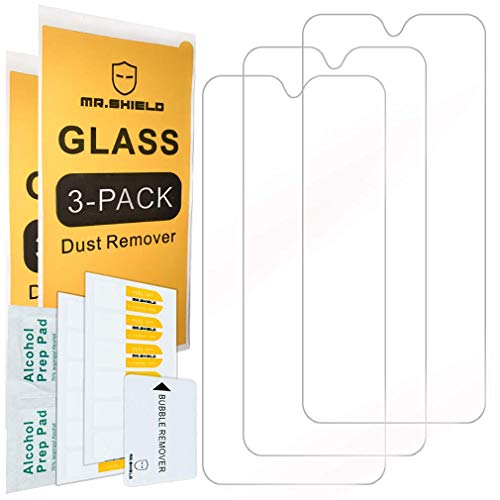 Mr.Shield [3-PACK] Designed For Motorola (MOTO G7) [Tempered Glass] Screen Protector [Japan Glass With 9H Hardness] with Lifetime Replacement