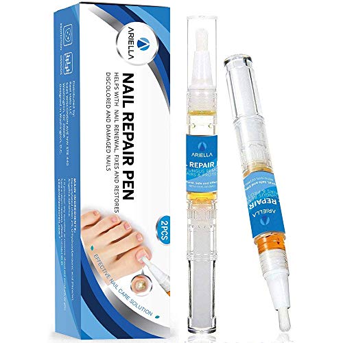 Ariella Nail Fungus Treatment for Toenail and Fingernail, Maximum Strength Antifungal Nail Treatment Hydrates, Renews Yellow, Cracked and Split Nails