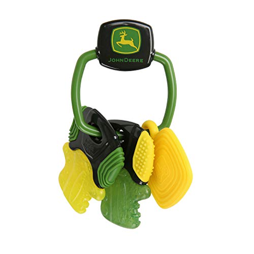 Bright Starts John Deere Crank 'Er Up Teether Keys