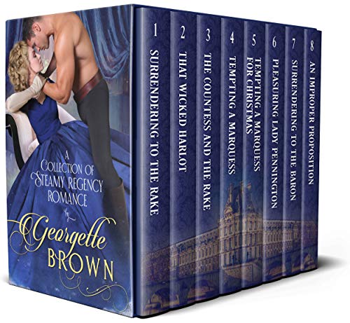 Book Cover Georgette Brown Boxset: A Collection of Steamy Regency Romance