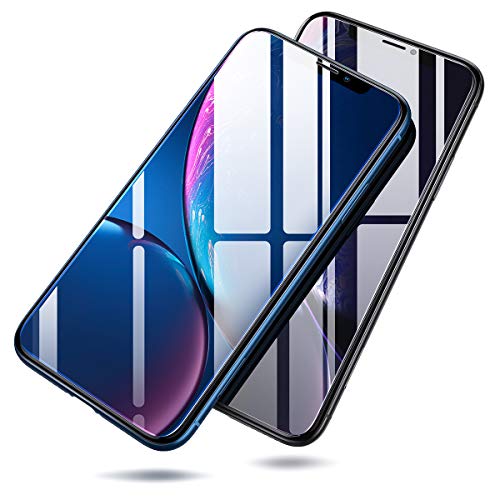 AINOPE Screen Protector Compatible iPhone XR, [2-Pack] iPhone XR Tempered Glass Screen Protector for Apple 6.1 (2018), Ultra Slim [Case Friendly] & Anti-Fingerprint [Transparent]
