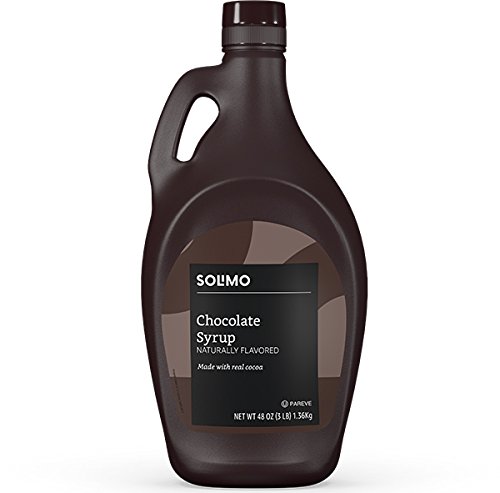 Amazon Brand - Solimo Chocolate Syrup, 48 Ounce