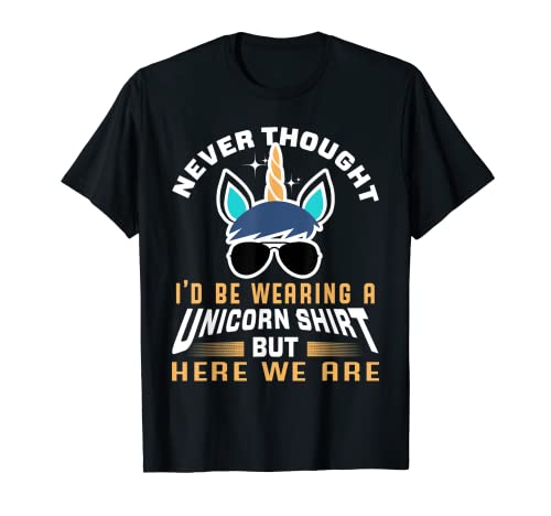 Funny Unicorn T-Shirt For Papa Dad Grandpa Big Brother Men