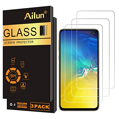 Ailun Screen Protector Compatible with Galaxy S10e 5.8 Inch 2019 Only 3 Pack 9H Hardness Tempered Glass Ultra Clear Anti Scratch Case Friendly Siania Retail Package