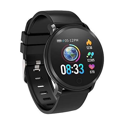 BingoFit Fitness Tracker, Smart Watch Water Resistant Activity Tracker with Heart Rate Monitor, Sleep Monitors Calorie Pedometer Blood Pressure Sport Smartwatch for Men Women Kids Gifts