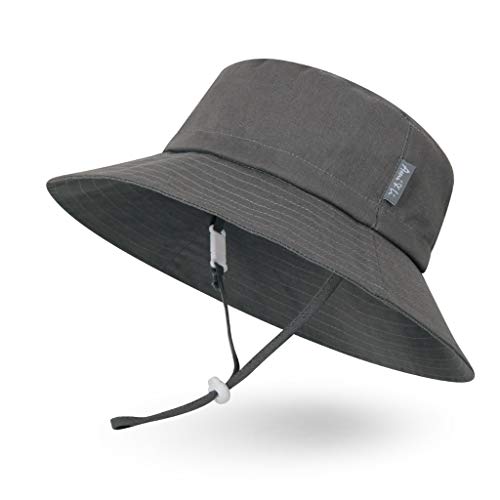 Ami&Li tots Adjustable Sunscreen Bucket Sun Protection Summer Hat for Baby Girl Boy Infant Kid Toddler Child UPF 50