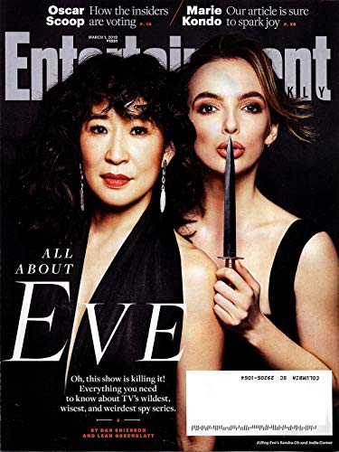 Book Cover Entertainment Weekly Magazine (March 1, 2019) Killing Eve Sandra Oh and Jodie Comer Cover